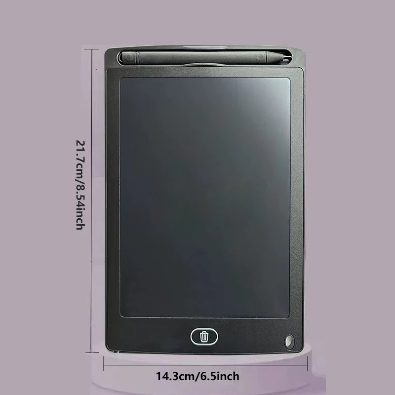 LCD Drawing Tablet for Kids – Colourful Erasable Writing Board (6.5 to 12 in)