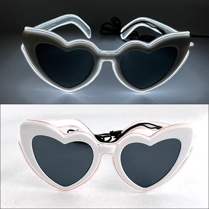 Light-Up LED Party Glasses – Neon Glow Glasses for Raves & NYE