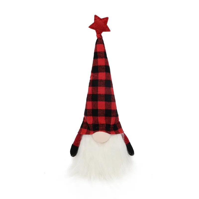 Light-Up Christmas Gnome – LED Faceless Elf Gnome Decoration (6 Styles)