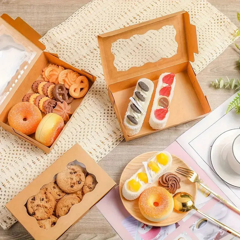 Kraft treat boxes filled with cookies