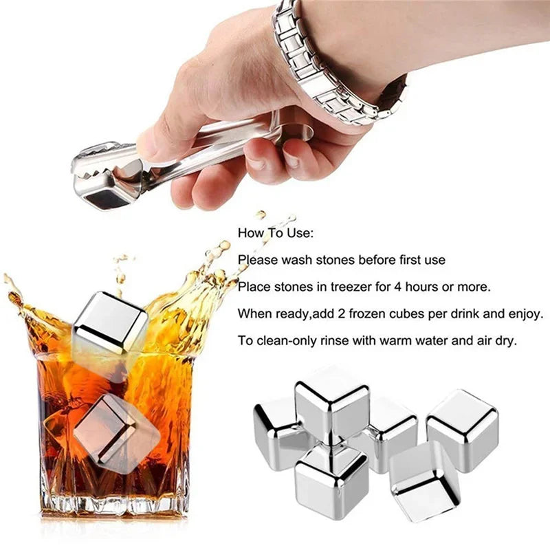 Whisky stones set sizes