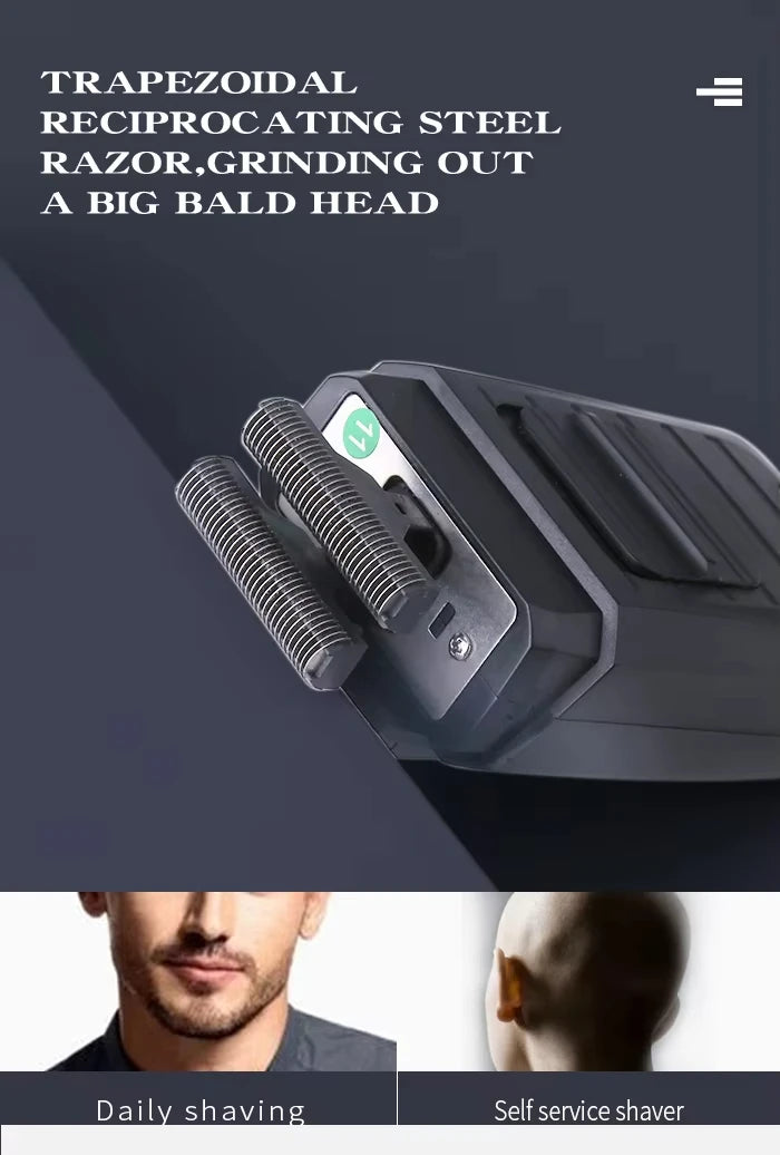 Kemei Cordless Hair Clippers – USB Rechargeable Trimmer for Men