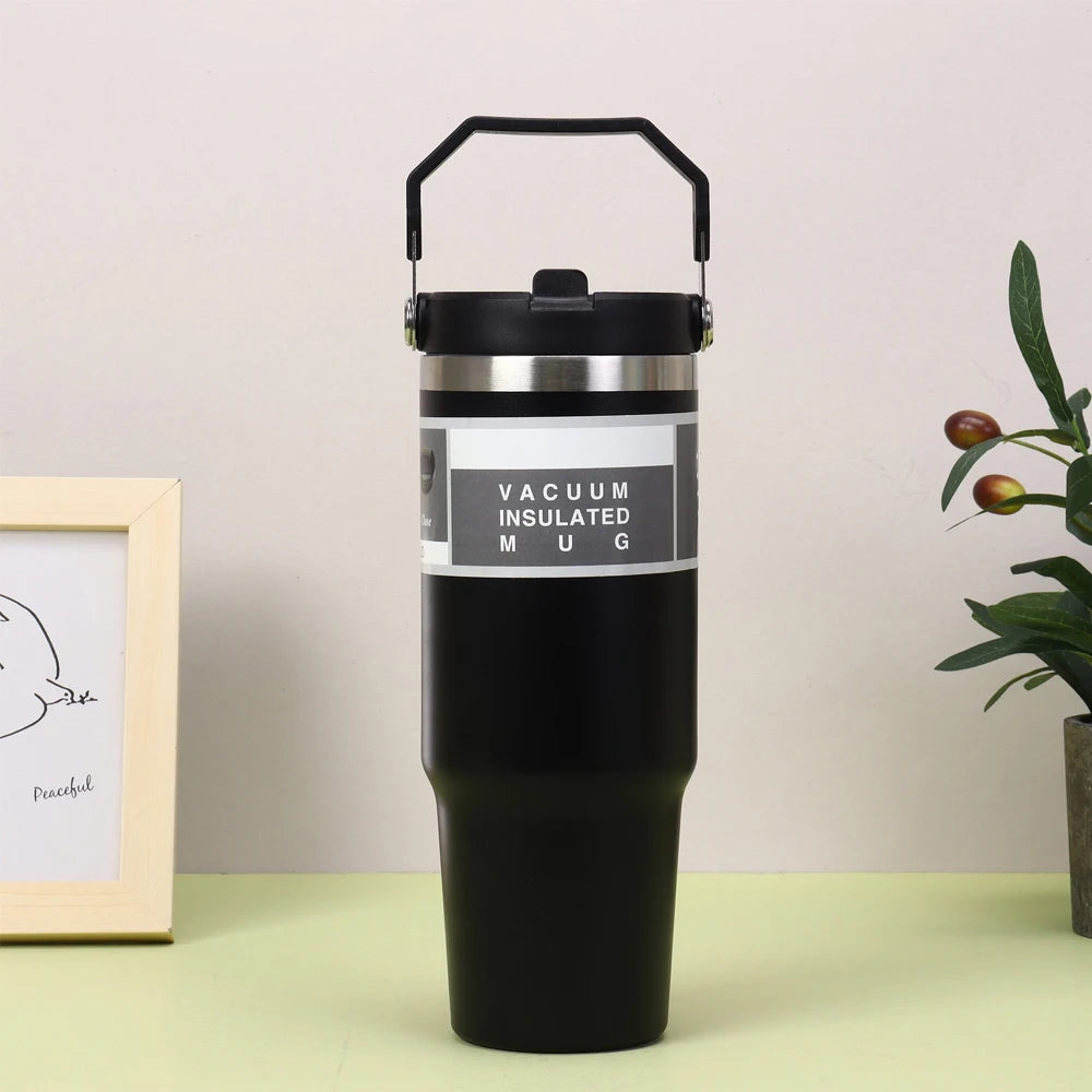 30oz Insulated Tumbler – Stainless Steel, Keeps Drinks Hot or Iced
