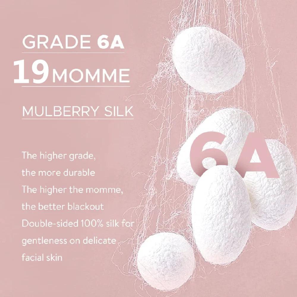 Mulberry Silk Scrunchie Gift Box – 2 Pack Real Silk Hair Ties