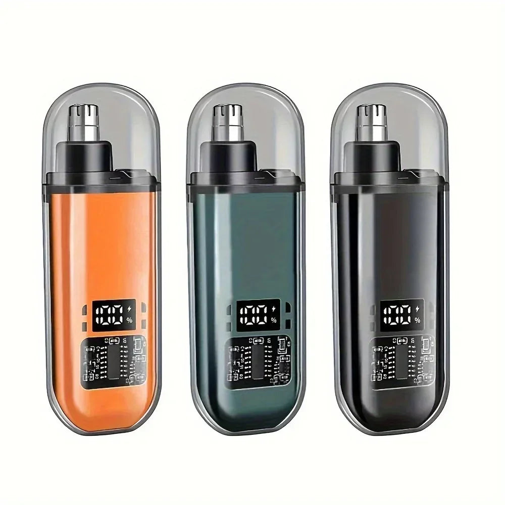 Rechargeable Nose & Ear Hair Trimmer – USB-C, Compact