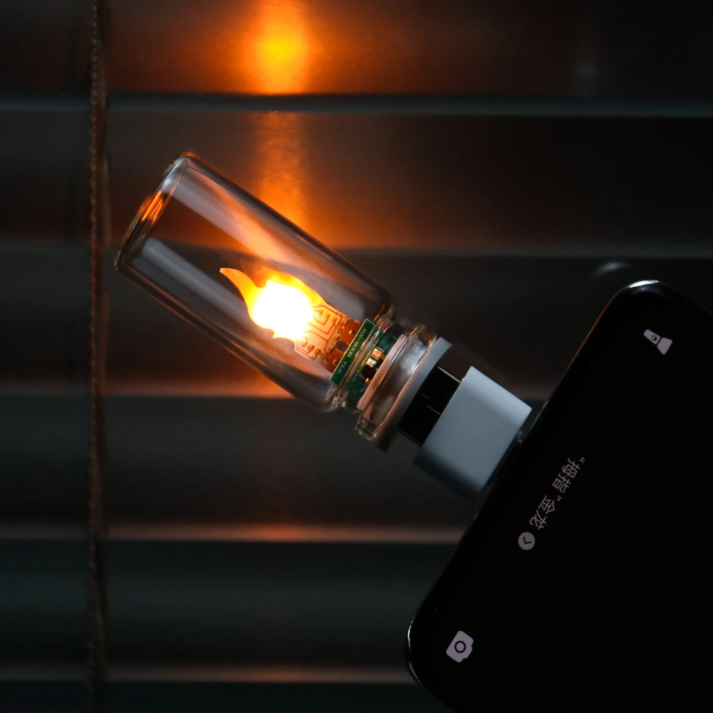 LED flame candle styles