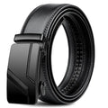 Men's Black Automatic Buckle Belt – 110, 120 or 130cm