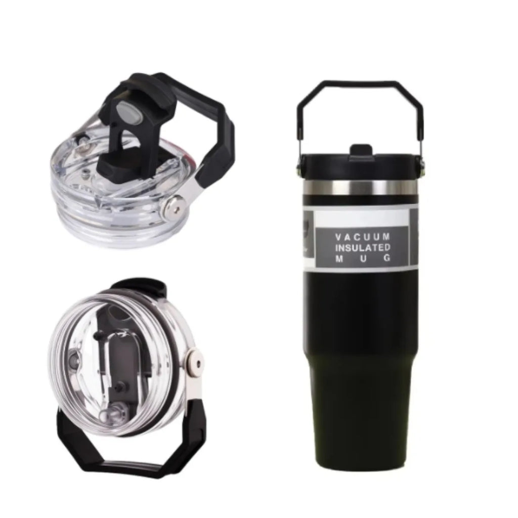 30oz Insulated Tumbler – Stainless Steel, Keeps Drinks Hot or Iced