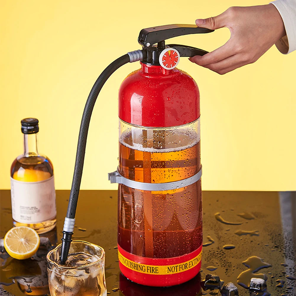 3L fire extinguisher drink dispenser