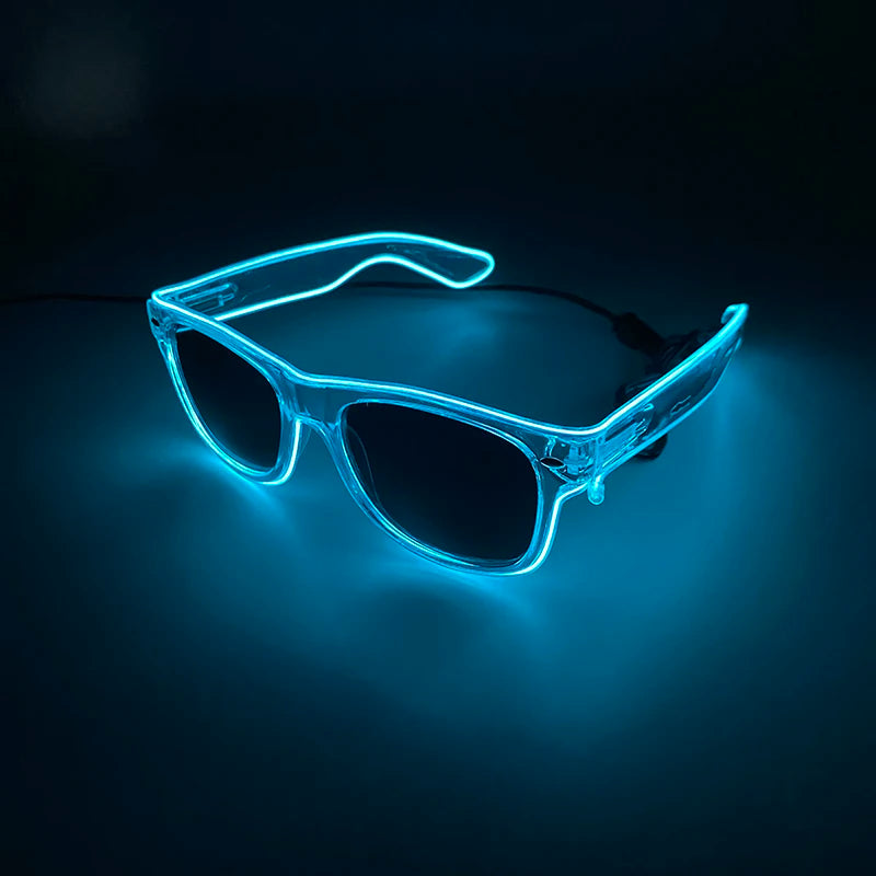 Light-Up LED Party Glasses – Neon Glow Glasses for Raves & NYE