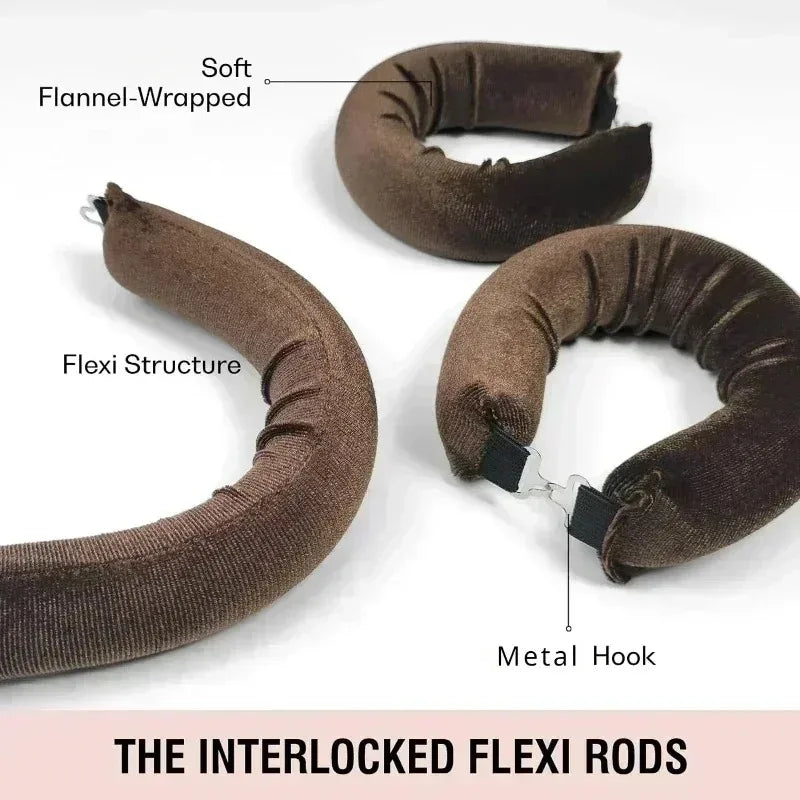 Heatless Curling Rod Headband – Overnight No-Heat Curls