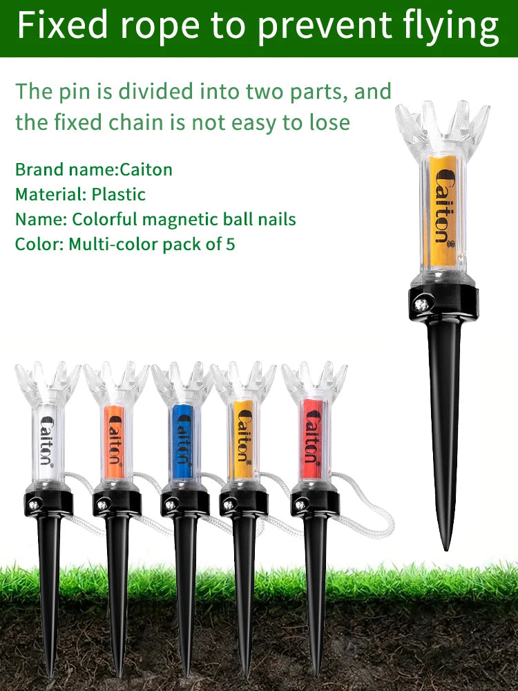 Magnetic Golf Tees – Pack of 5