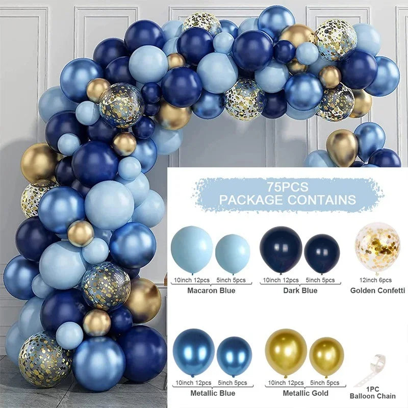 Balloon Garland Arch Kit – Pastel, Pink & Gold Party Balloon Arch for Birthdays & Baby Showers (9 Styles)