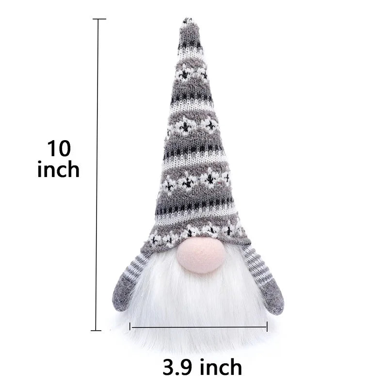 Light-Up Christmas Gnome – LED Faceless Elf Gnome Decoration (6 Styles)