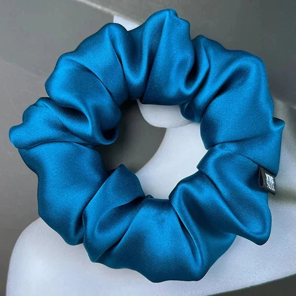 100% Mulberry Silk Scrunchie – 19 Momme Hair Tie in 19 Colours