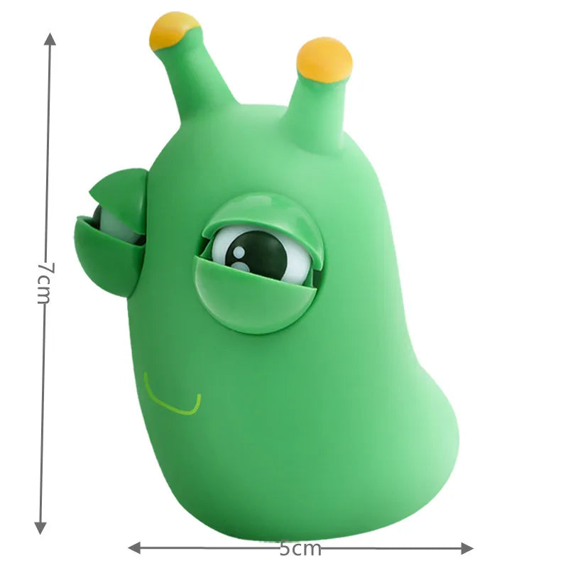 Squishy Worm Fidget Toy – Novelty Stress Relief Squeeze Toy (1 or 3 Pack)