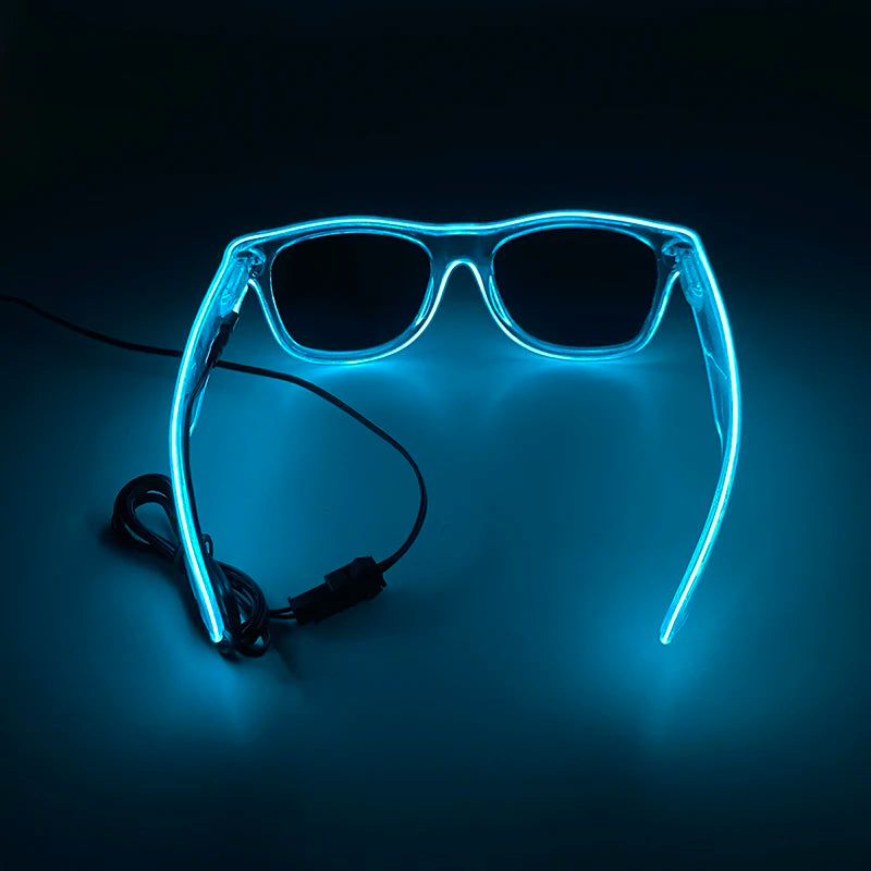 Light-Up LED Party Glasses – Neon Glow Glasses for Raves & NYE