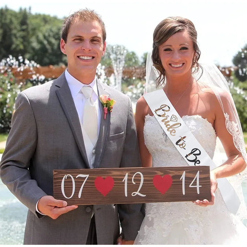Team Bride Sash Set – Rose Gold Bride to Be & Bridal Party Sashes