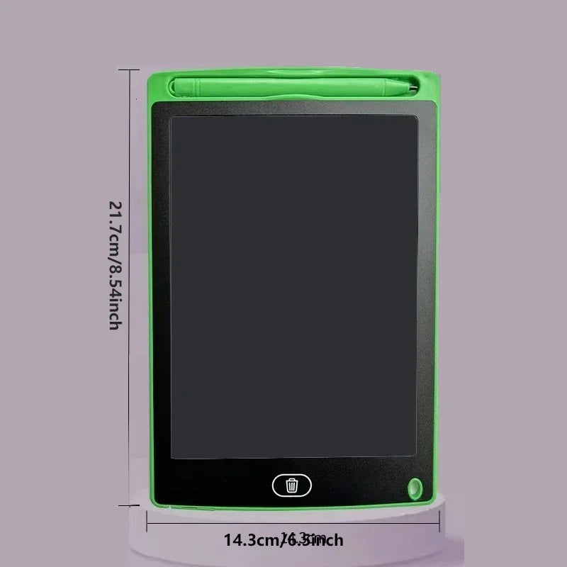 LCD Drawing Tablet for Kids – Colourful Erasable Writing Board (6.5 to 12 in)