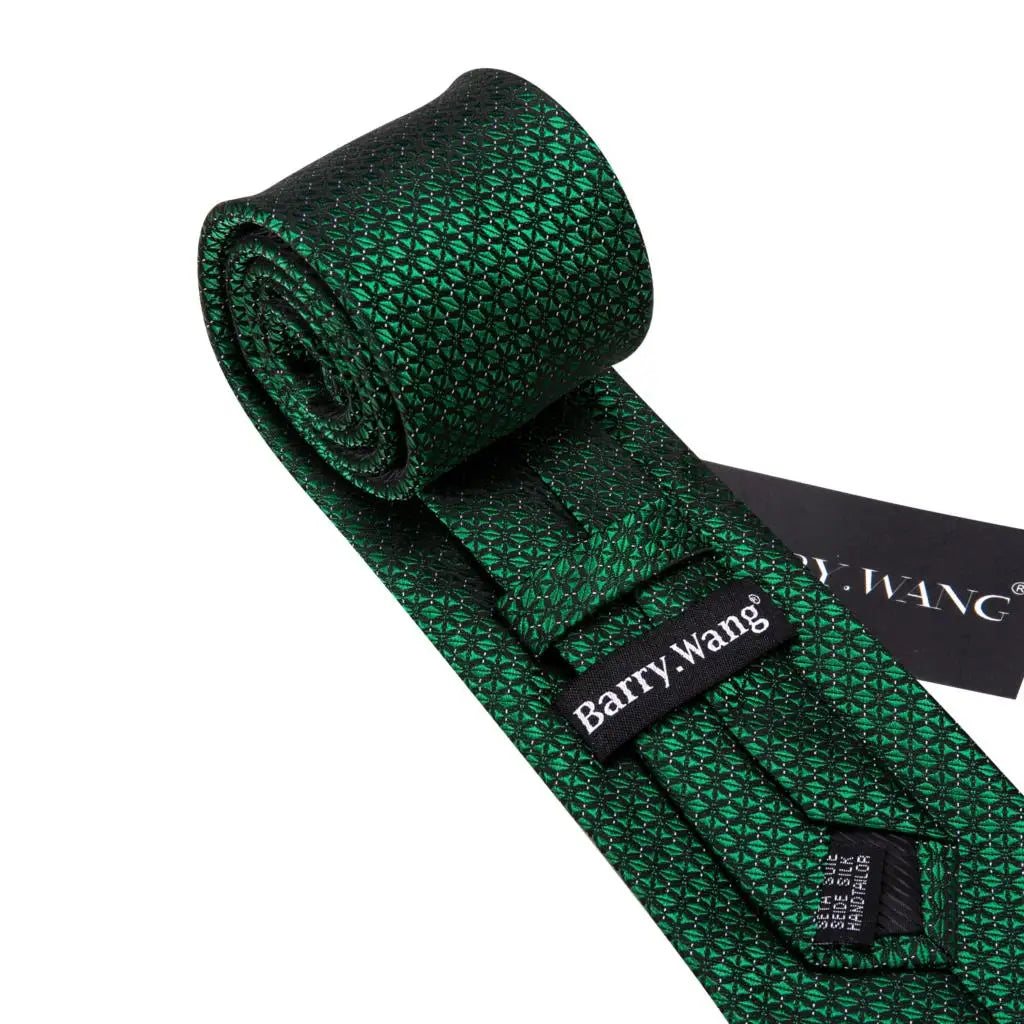 Men's Tie, Pocket Square & Cufflinks Gift Set – Jacquard