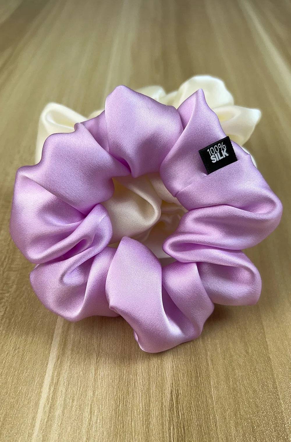 100% Mulberry Silk Scrunchie – 19 Momme Hair Tie in 19 Colours