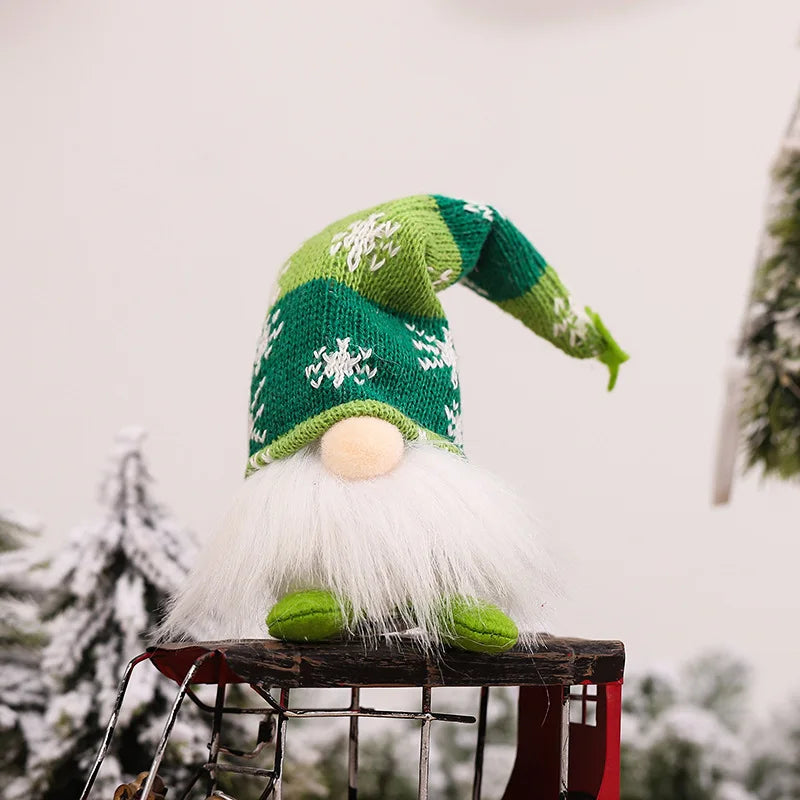 Light-Up Christmas Gnome – LED Faceless Elf Gnome Decoration (6 Styles)
