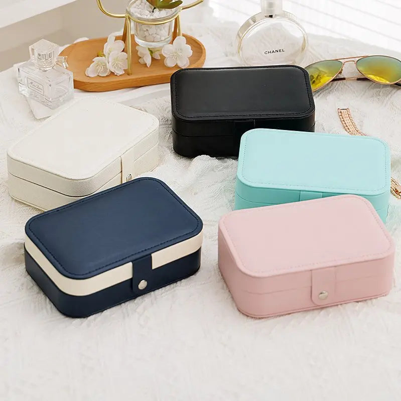 Travel jewellery case colours