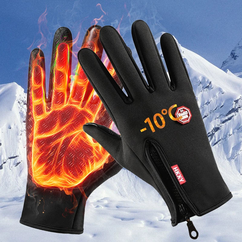 Touchscreen Winter Gloves – Windproof, Warm & Non-Slip