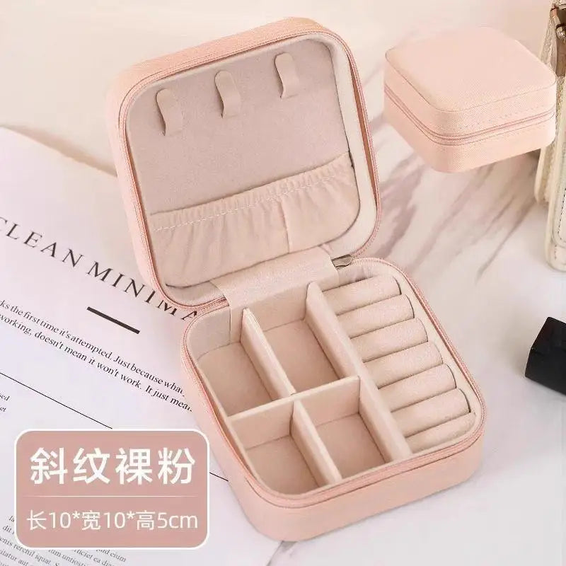 Rotating Jewellery Organiser with Mirror – Multi-Layer Jewellery Box