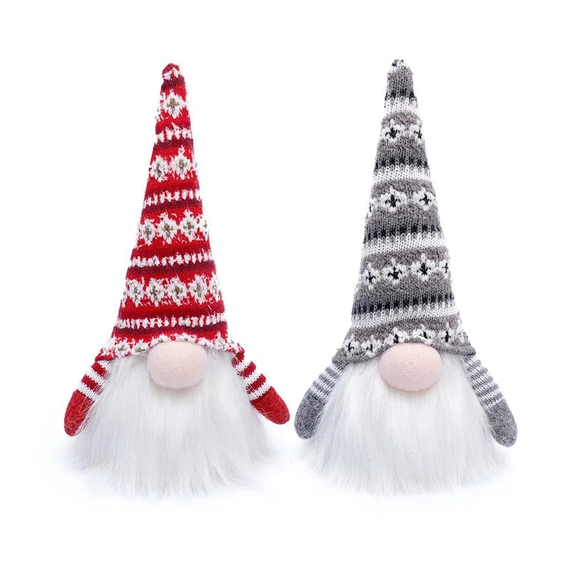 Light-Up Christmas Gnome – LED Faceless Elf Gnome Decoration (6 Styles)