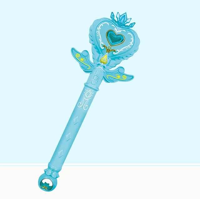 Light-Up Snowflake Wand – Princess Fairy Wand with Lights & Sounds