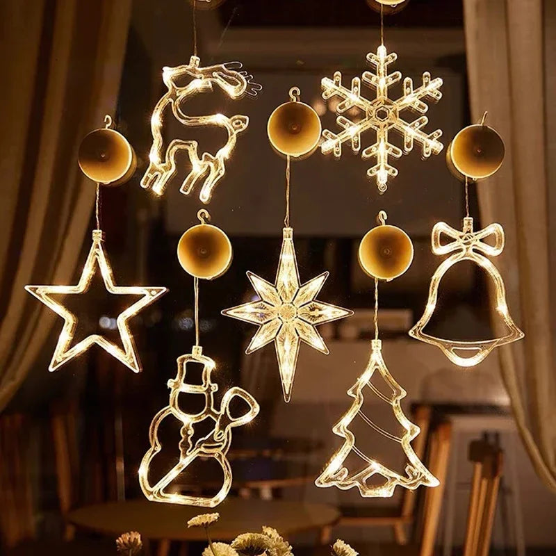 Christmas window light designs