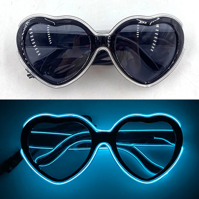 Light-Up LED Party Glasses – Neon Glow Glasses for Raves & NYE