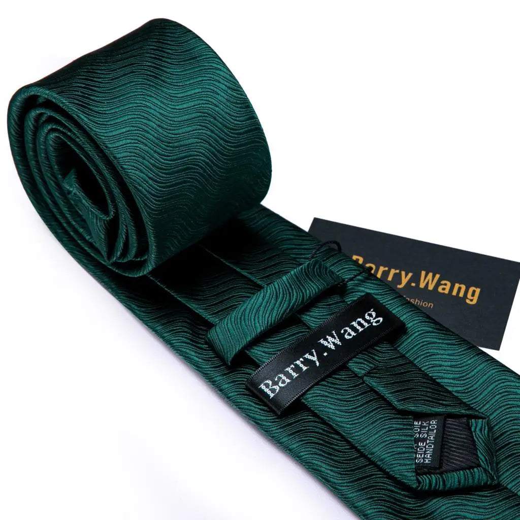 Men's Tie, Pocket Square & Cufflinks Gift Set – Jacquard