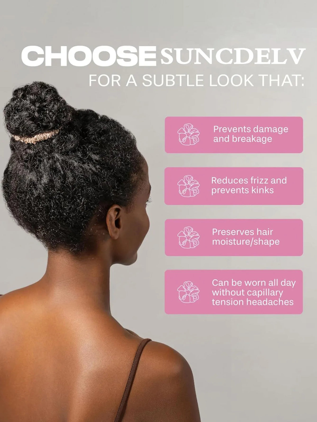 Mulberry Silk Scrunchie Gift Box – 2 Pack Real Silk Hair Ties