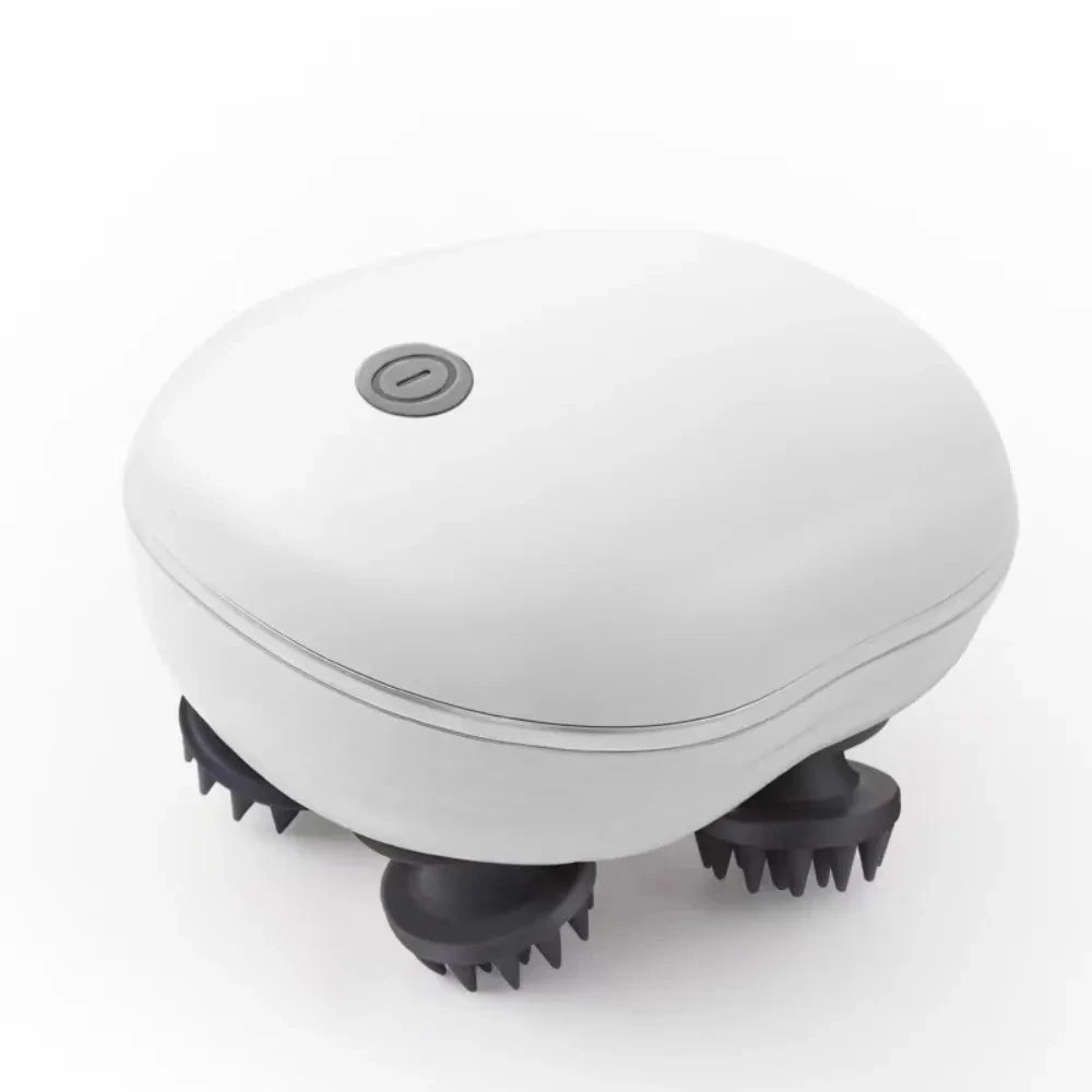 Electric Scalp Massager – Rechargeable Vibrating Head Massage Brush
