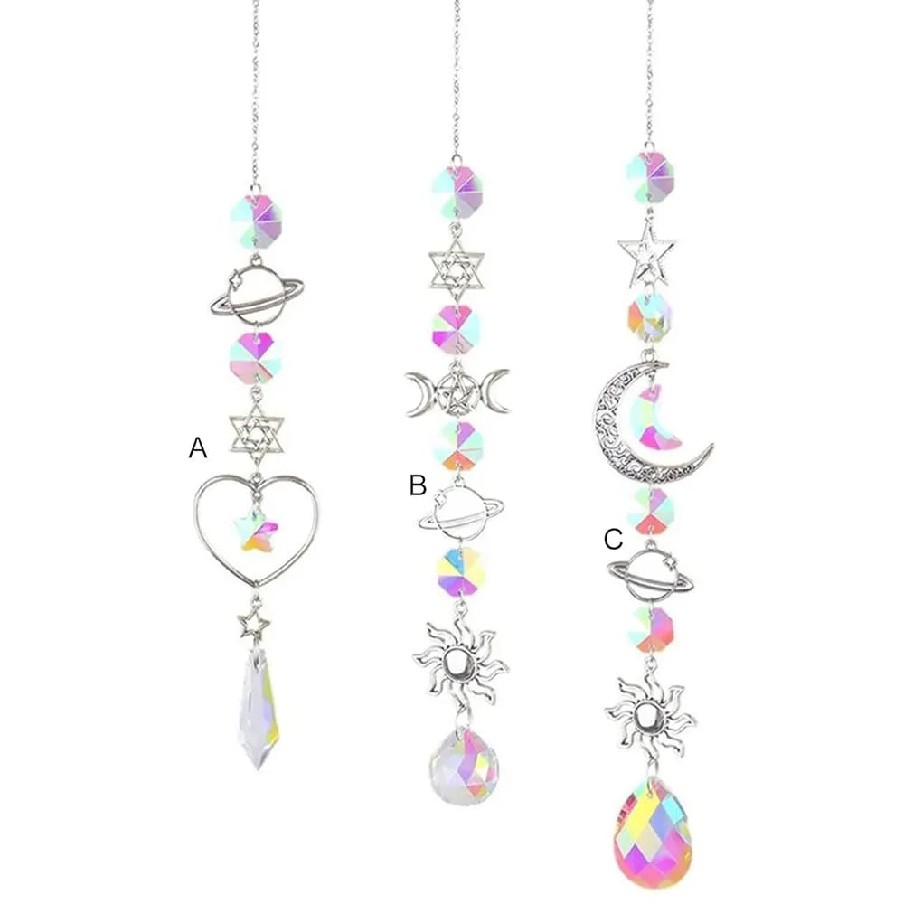 Crystal Suncatcher – Hanging Rainbow Maker