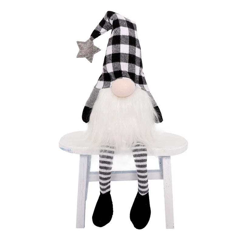 Light-Up Christmas Gnome – LED Faceless Elf Gnome Decoration (6 Styles)