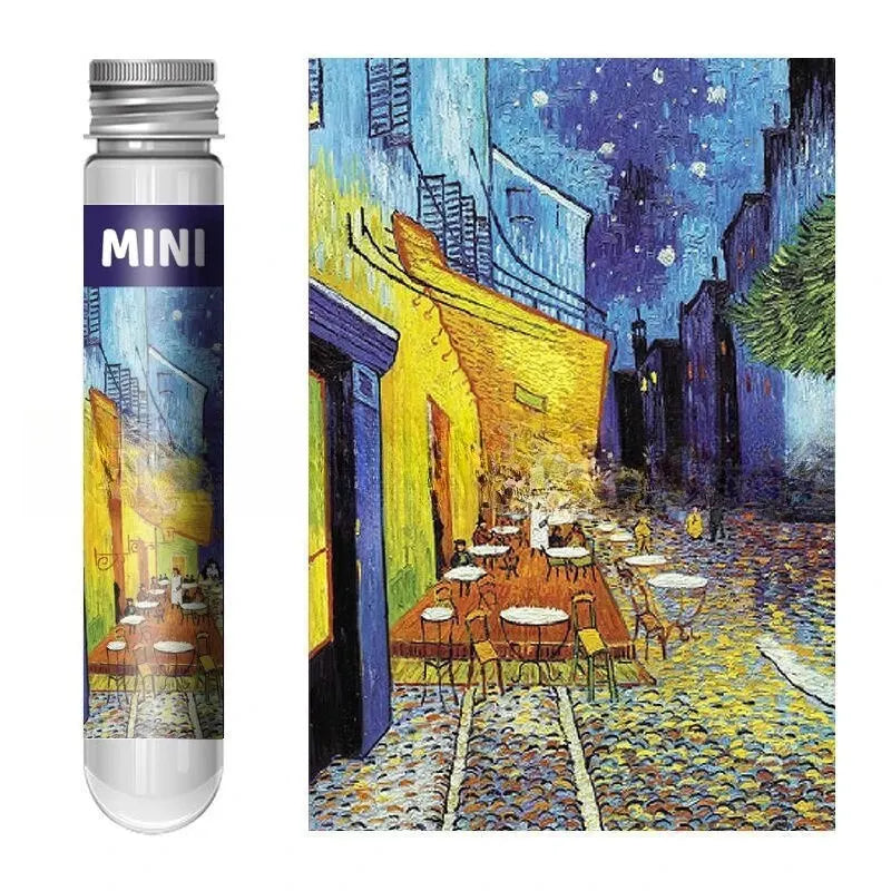 Test Tube Jigsaw Puzzle – 150 Piece Famous Painting Mini Puzzle