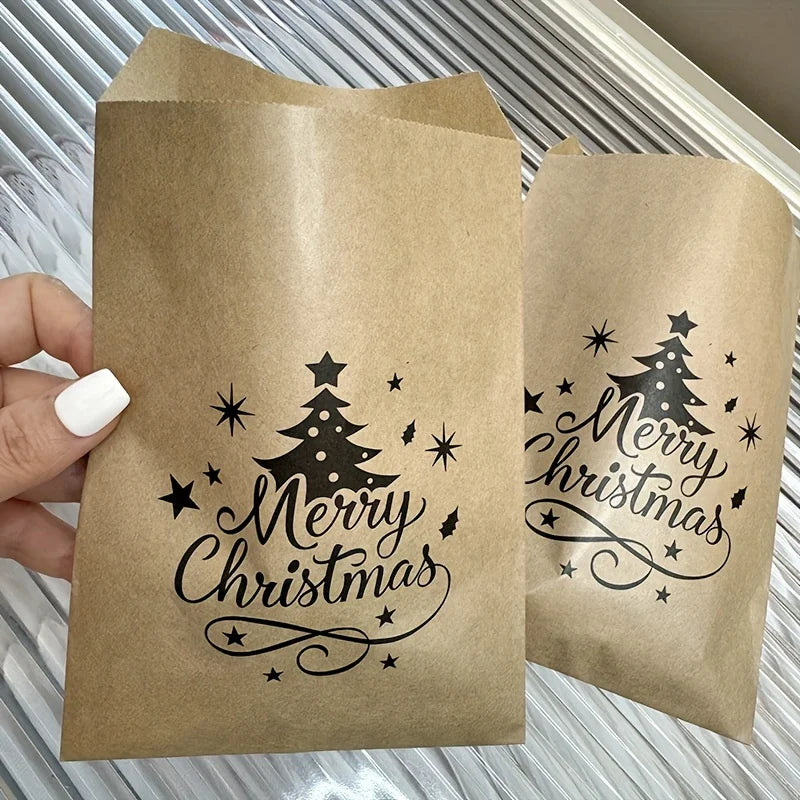 Pack of 25 Christmas treat bags