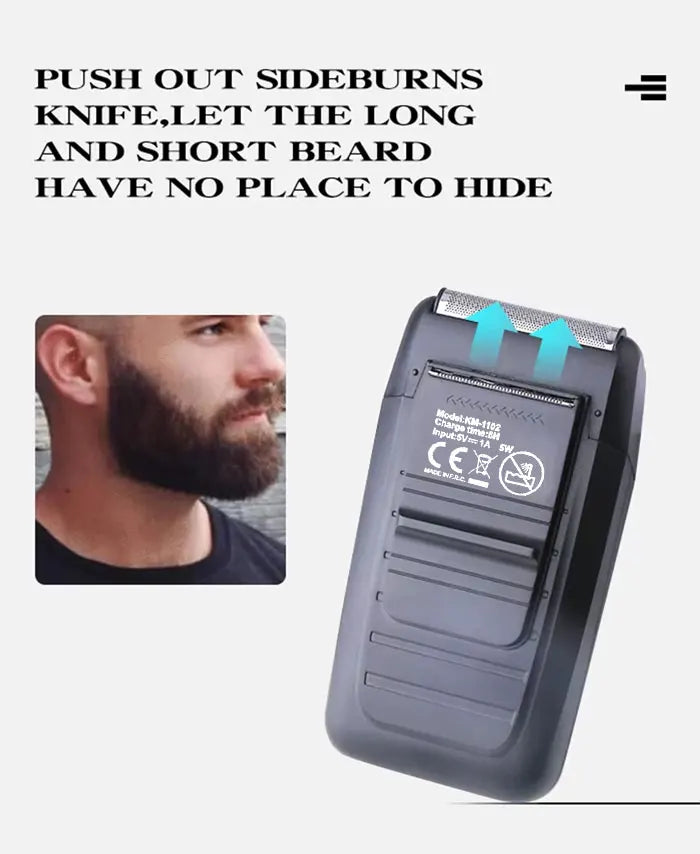 Kemei Cordless Hair Clippers – USB Rechargeable Trimmer for Men
