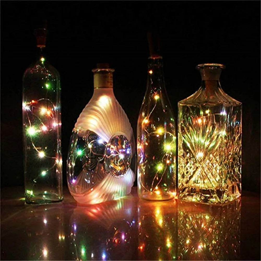 Wine Bottle Cork Lights – 10 Pack Battery LED Fairy Lights for Bottles & Jars