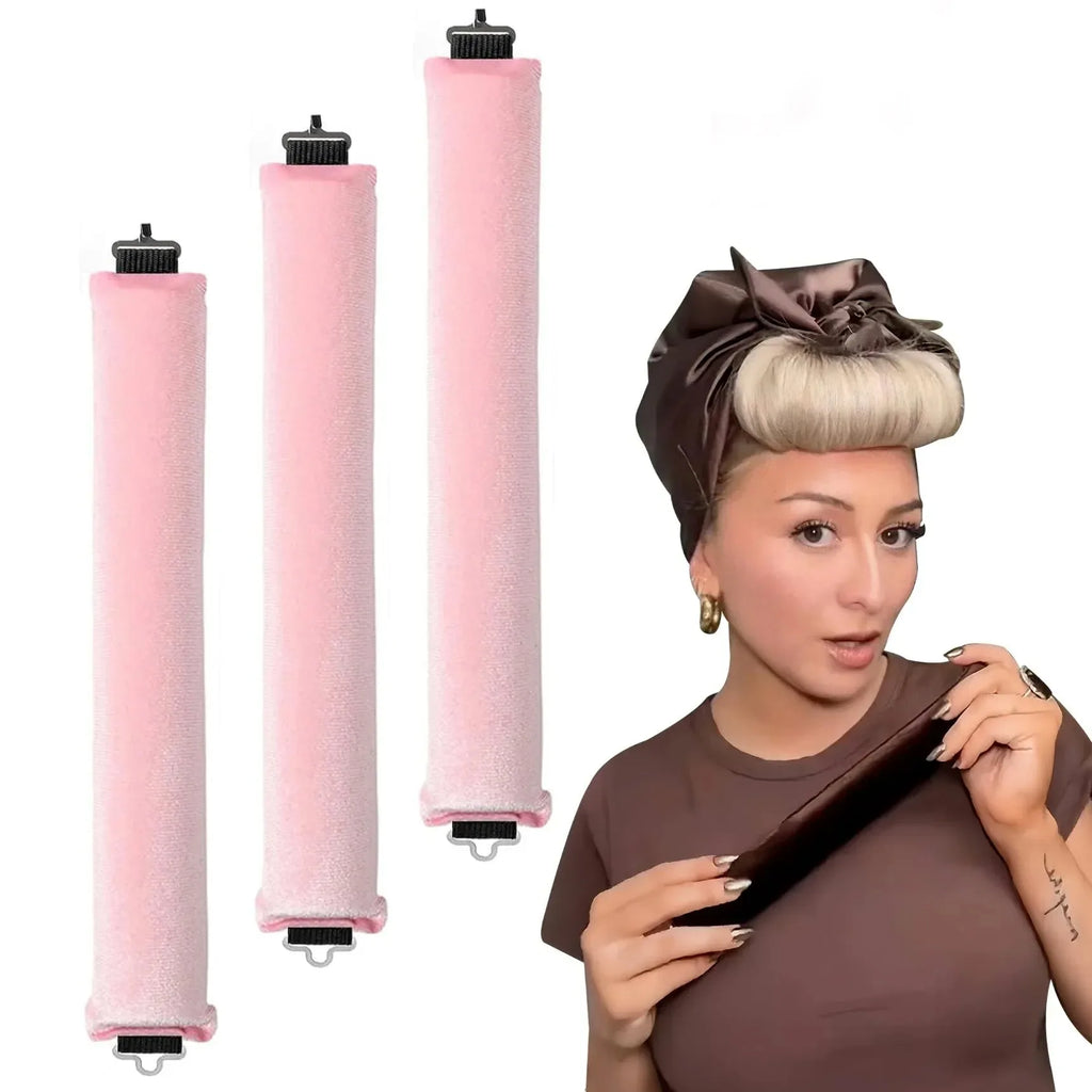 Heatless Curling Rod Headband – Overnight No-Heat Curls