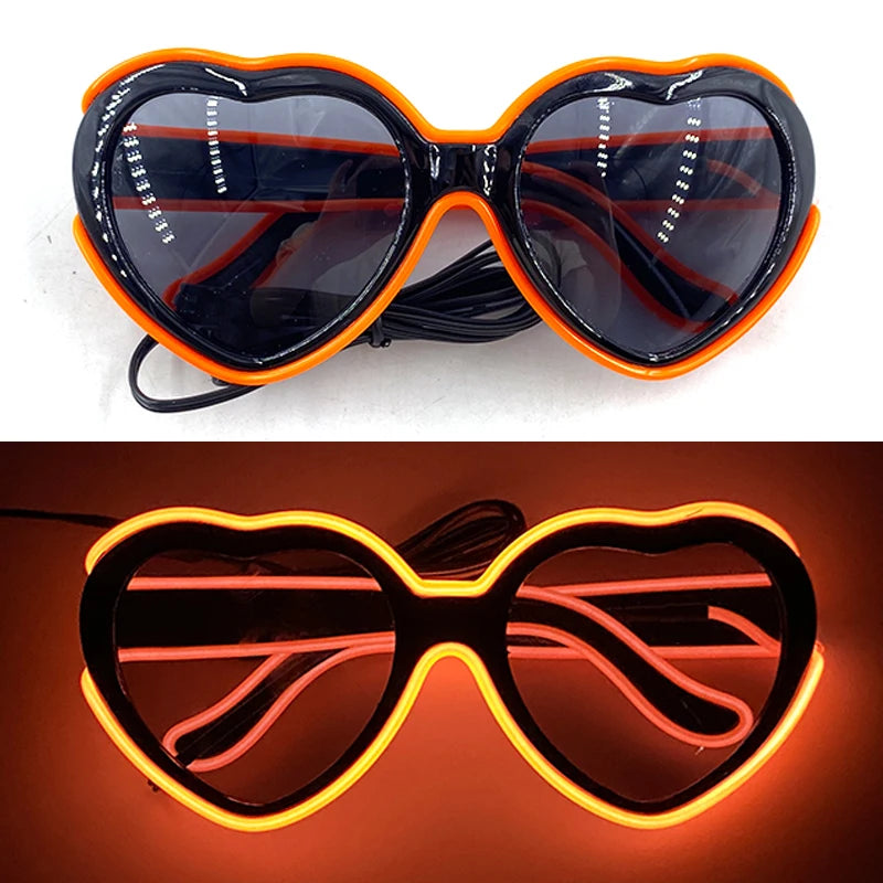 Light-Up LED Party Glasses – Neon Glow Glasses for Raves & NYE