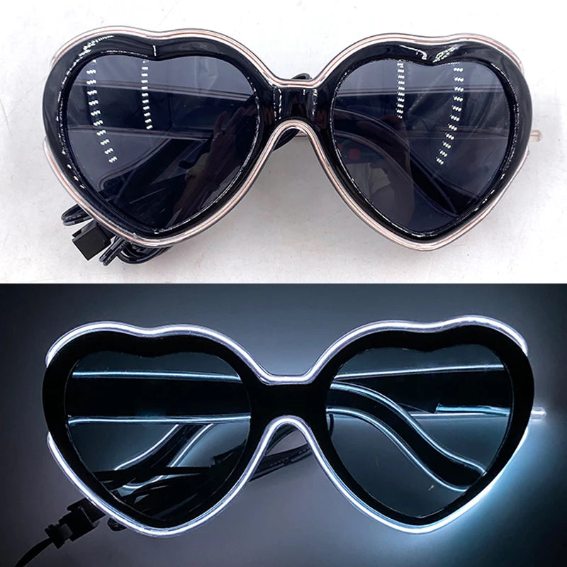 Light-Up LED Party Glasses – Neon Glow Glasses for Raves & NYE