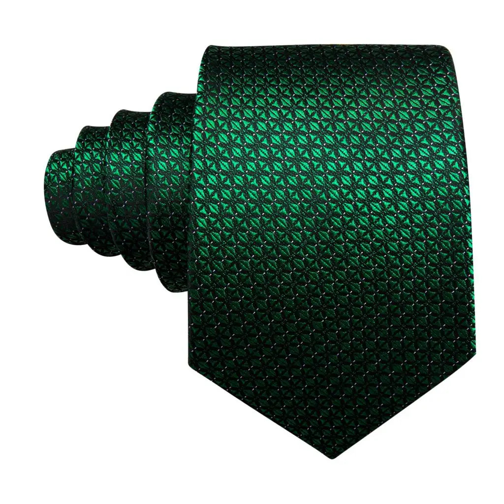 Men's Tie, Pocket Square & Cufflinks Gift Set – Jacquard