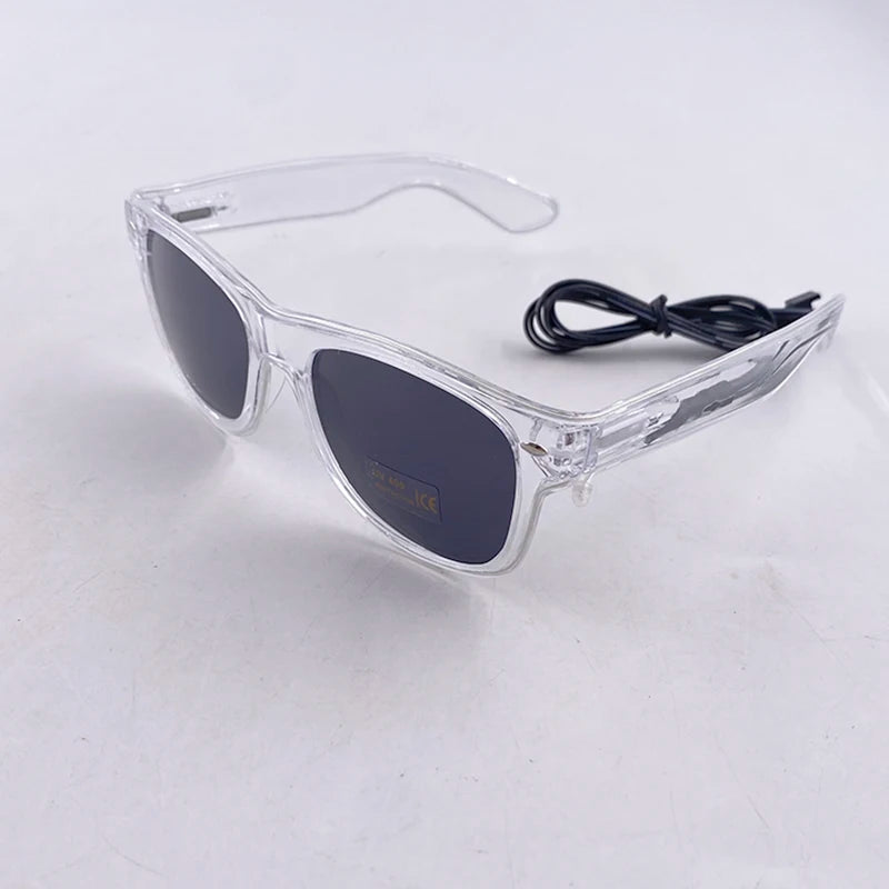 Light-Up LED Party Glasses – Neon Glow Glasses for Raves & NYE