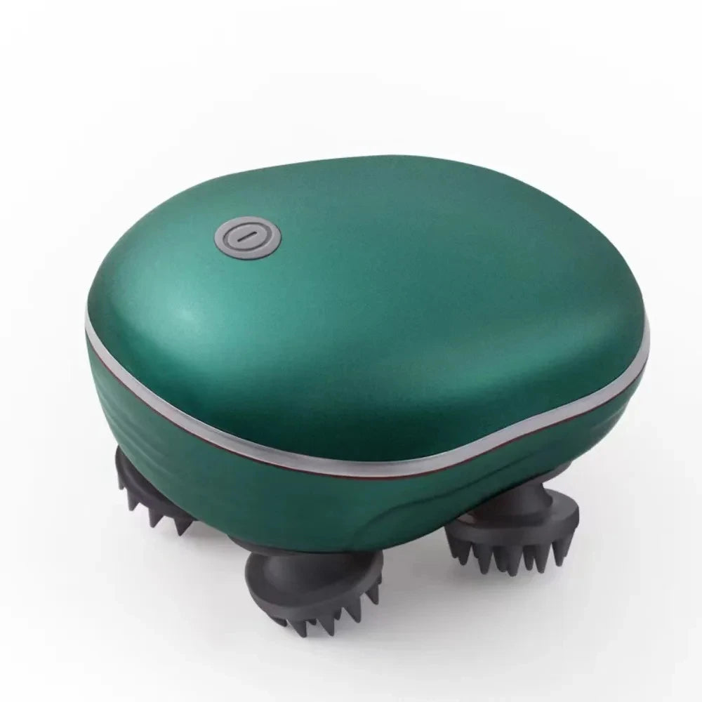 Electric Scalp Massager – Rechargeable Vibrating Head Massage Brush