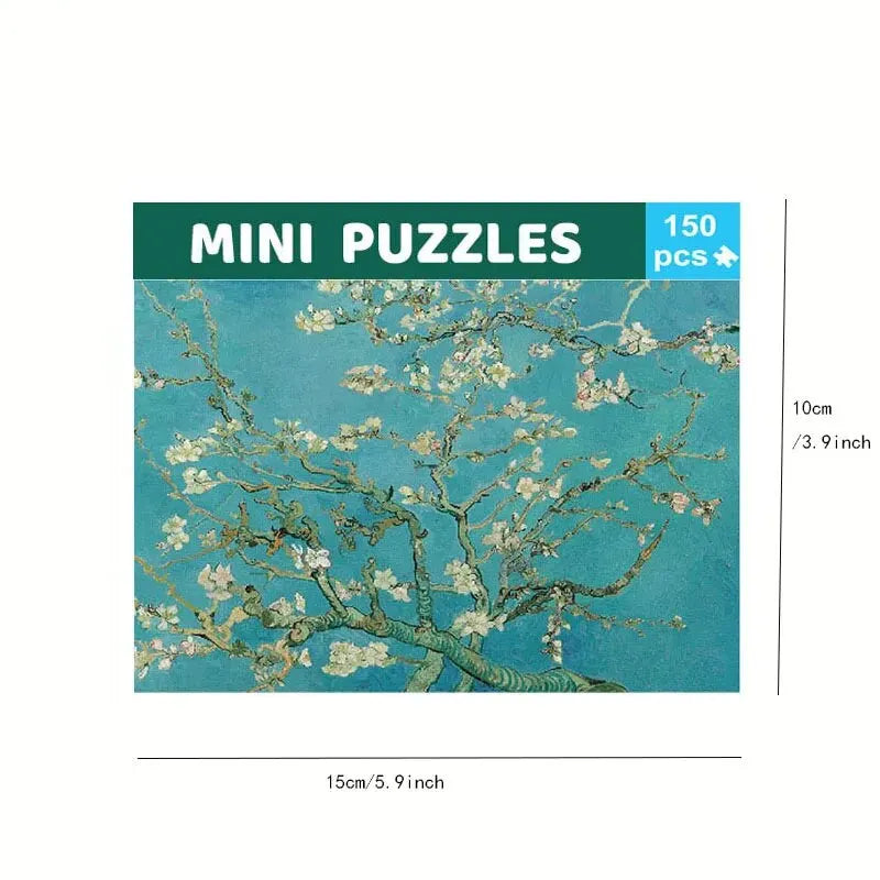 Test Tube Jigsaw Puzzle – 150 Piece Famous Painting Mini Puzzle