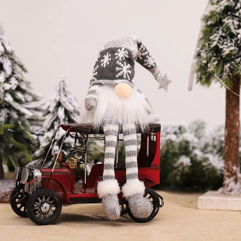 Light-Up Christmas Gnome – LED Faceless Elf Gnome Decoration (6 Styles)